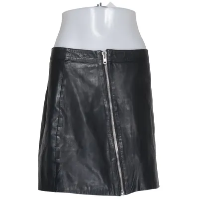 Skirt (Black) from Brandalism Leather, Polyester