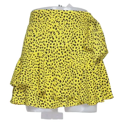 Jupe portefeuille (Jaune, Noir) de Topshop Petite Polyester