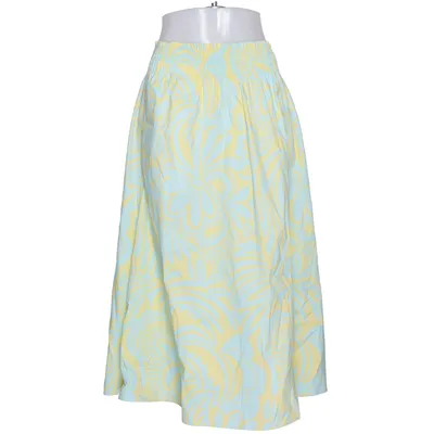 Maxi nederdel (Blå, Gul) fra Gerry Weber Edition Bomuld, Elastan, Polyester
