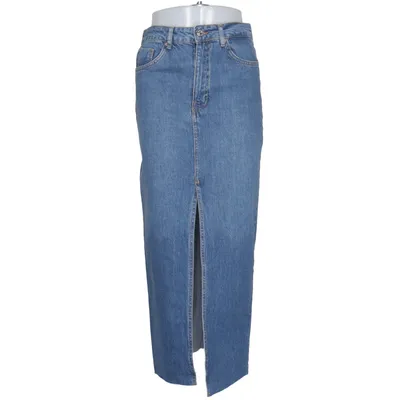 Jupe en jean (Bleu) de Stradivarius Coton, Élasthane