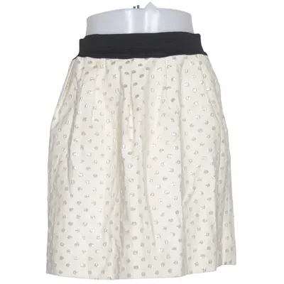 Rok (Wit, Goud, Zwart) van Essentiel Antwerp Metallvezel, Polyamide, Polyester, Viscose