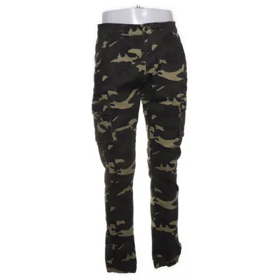 Cargobyxor (Grön, Flerfärgad) från Denim Project Bomull, Elastan