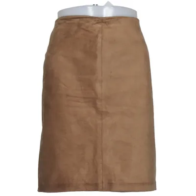 Skirt (Brown) from Cyrillus Leather, Polyester