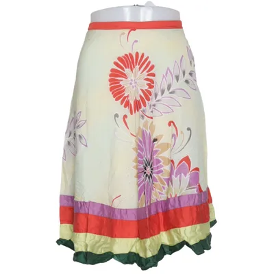 Rok (Meerkleurig, Geel) van Steps Katoen, Viscose