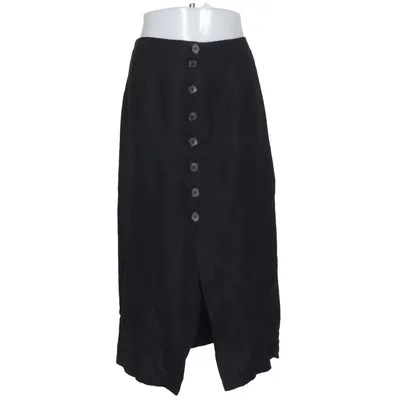 Maxi nederdel (Sort) fra Lindex Linned, Viscose