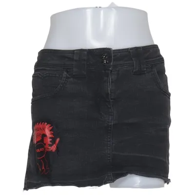 Spijkerrok (Zwart) van Oasis Jeans Katoen, Elastaan