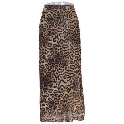 Maxi rok (Zwart, Geel, Bruin) van H&M Trend Polyester, Elastaan