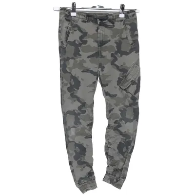 Cargobyxor (Grön, Grå, Svart) från Zara Boys Collection Bomull, Elastan