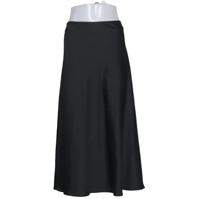 Maxi skirt (Black) from Monki Polyester, Elastane