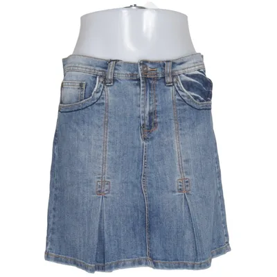 Jeanskjol (Blå) från IDPDT Bomull, Elastan, Polyester