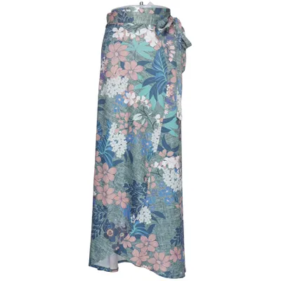 Wikkelrok (Groen, Blauw, Roze) van Marfinno Elastaan, Polyester