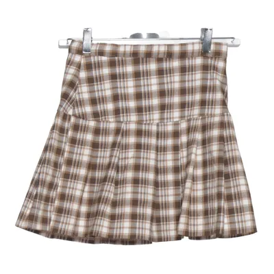 Jupe (Multicolore, Beige) de H&M Élasthane, Polyester