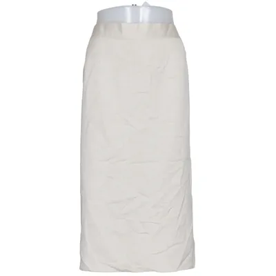 Maxi rok (Beige) van Creation Charmante Acetaat, Linnen, Polyester