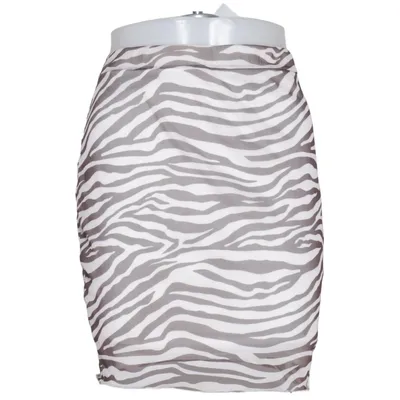 Kjol (Vit, Brun) från Rokoko Polyester