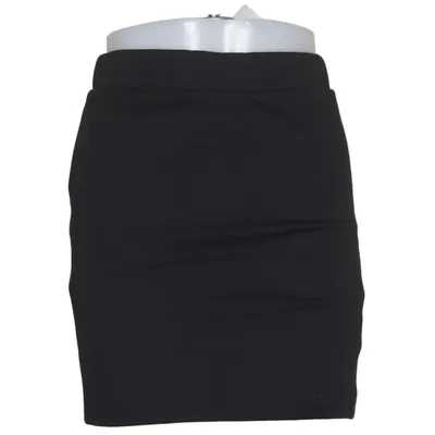 Skirt (Black, White) from Terranova Elastane, Polyester, Viscose
