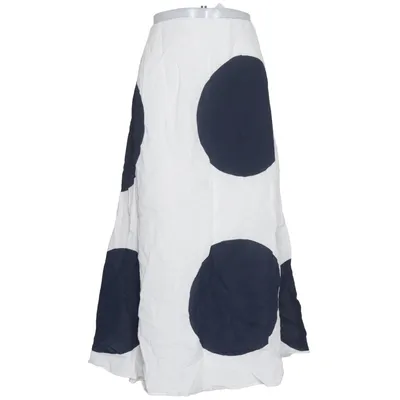 Jupe (Blanc, Bleu) de C&A Polyamide, Viscose