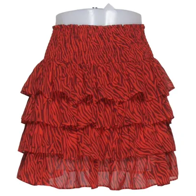 Jupe (Rouge, Noir) de Nikkie Polyester, Viscose