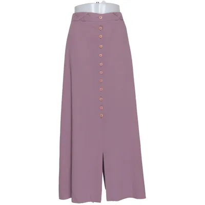 Långkjol (Lila) från In Front Polyester, Viskos