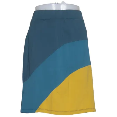 Rok (Blauw, Geel, Meerkleurig) van Qiero Katoen, Elastaan