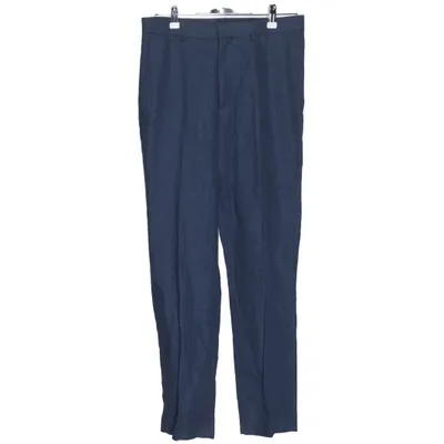 Jakkesætsbukser (Blå) fra H&M Bomuld, Linned, Polyester
