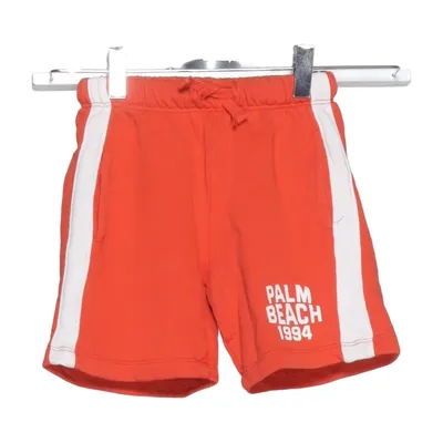 Short de jogging (Rouge, Blanc) de Zara Coton