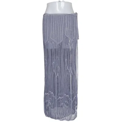 Maxi nederdel (Capsule) fra H&M Studio Viscose, Bomuld, Linned