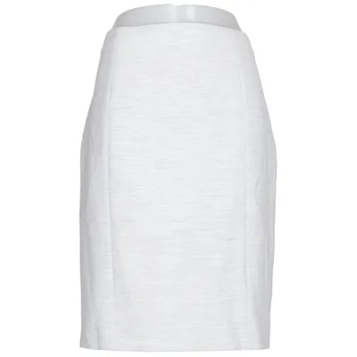 Kokerrok (Grijs) van Boss Katoen, Cupro, Elastaan, Polyester, Viscose