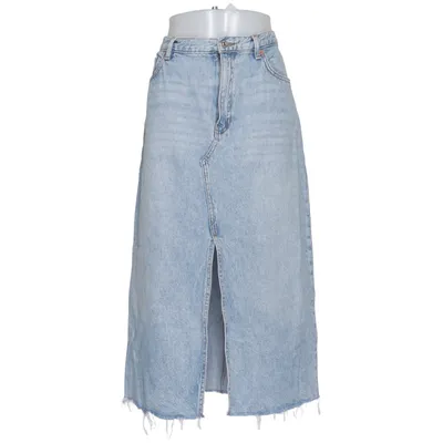 Jeansnederdel (Blå) fra Mango Denim Bomuld