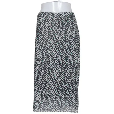 Kjol (Svart, Vit, Flerfärgad) från Lindex Elastan, Polyester