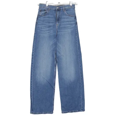 Spijkerbroek (Wide Leg) van H&M Katoen, Elastaan