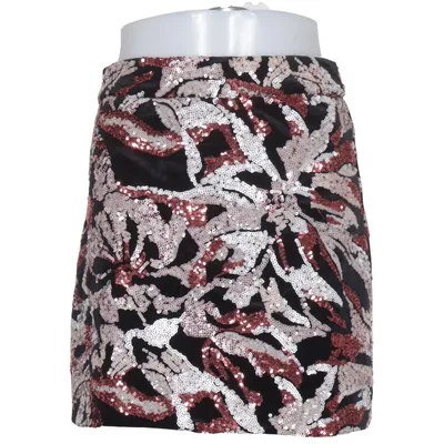 Rok (Zwart, Roze, Zilver, Meerkleurig) van Sfera Collection Elastaan, Polyester