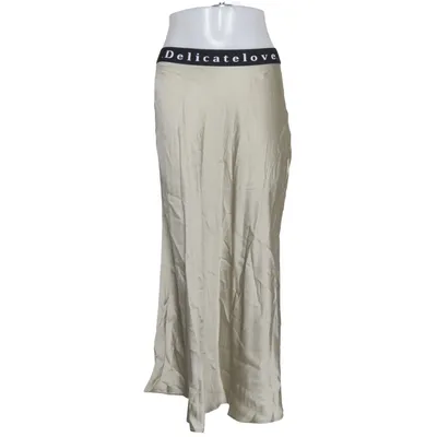 Jupe longue (Beige) de Delicatelove Élasthane, Viscose