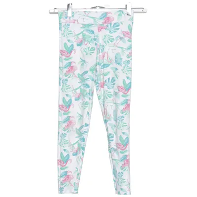 Legging (Blanc, Multicolore) de Reaction Coton, Élasthane