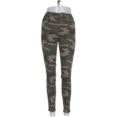 Jeans (Green, Brown, Beige) from Zara Trafaluc Denim Collection Cotton, Elastane