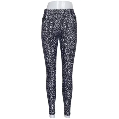 Sportleggings (Zwart, Wit, Meerkleurig) van Blacc Elastaan, Polyester
