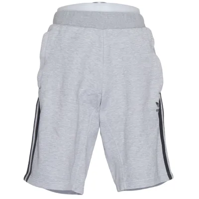 Short de jogging (Gris, Noir) de Adidas Coton, Polyester recyclé