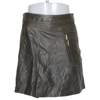 Jupe en cuir (Gris) de Onstage