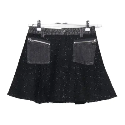 Rok (Zwart, Grijs) van Diesel Acryl, Polyester