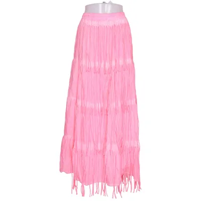 Maxi skirt (Pink) from Carla Giannini Cotton
