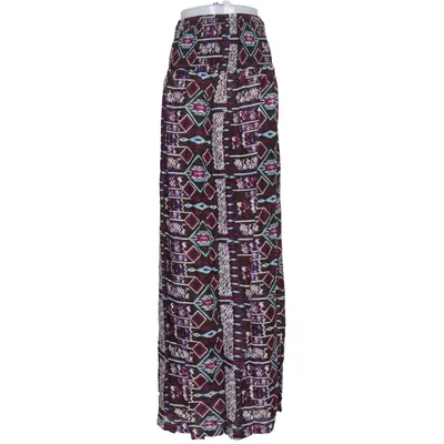 Pantalon patte d'éléphant (Marron, Violet, Bleu, Blanc) de Poetry Viscose