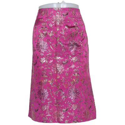 Jupe (Violet, Multicolore) de Flash Acétate, Fibre métallique, Polyamide, Polyester