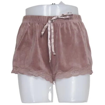Pajama shorts (Brown) from Hunkemöller Elastane, Polyester