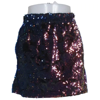 Rok (Blauw, Meerkleurig) van Zara Knit Polyester