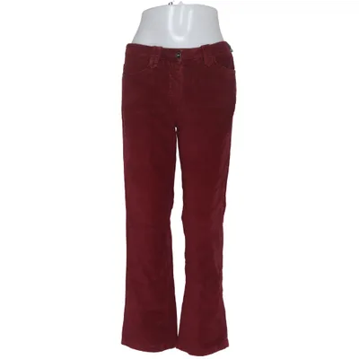 Pantalon en velours (Rouge) de Mark Adam Coton, Élasthane