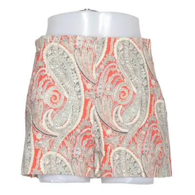 Shorts (Röd, Flerfärgad) från Zara Woman Bomull, Elastan