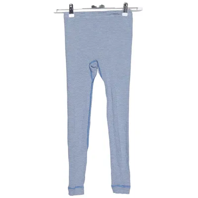 Caleçon long (Bleu, Blanc) de Hessnatur Soie, Laine