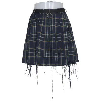 Skirt (Blue, Multicolored) from Current Mood Elastane, Polyester