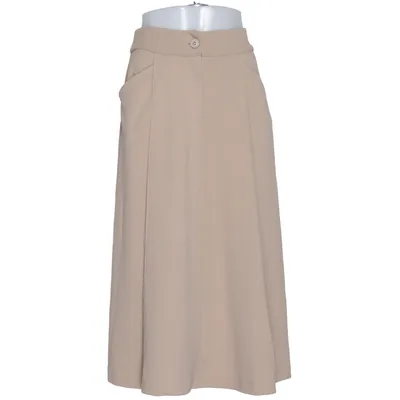 Jupe longue (Beige) de Alpha Studio Élasthane, Polyester