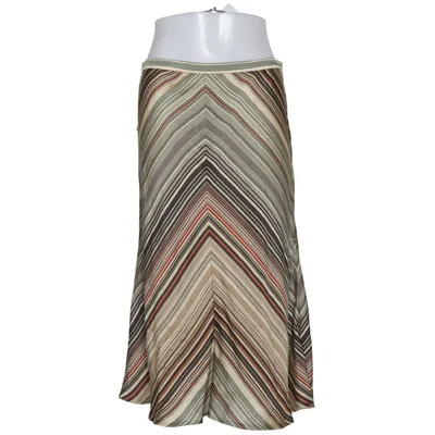 Skirt (Beige, Brown, Green) from MaxMara Silk