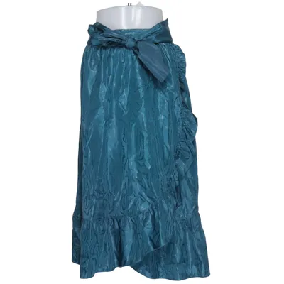 Jupe portefeuille (Turquoise) de Dehå of Sweden Acétate